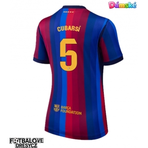 Barcelona Pau Cubarsi #5 Dámské Domácí Dres 2026-27 Krátký Rukáv Barcelona Pau Cubarsi #5 Dámské Domácí Dres 2026-27 Krátký Rukáv
